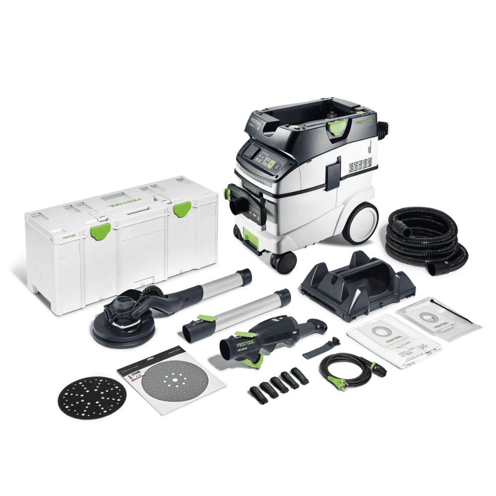 Festool Planex Duvar Zımparası + CTM 36 Toz Emici Ünitesi