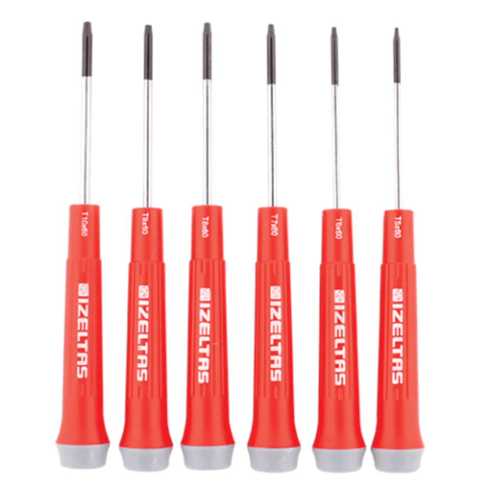 İzeltaş Elektronikçi Tip Torx Uçlu Tornavida Seti 4530001006