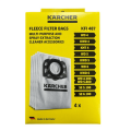 Karcher 2.863-006.0 Yün Filtre Torbası – 4'lü ( WD4-WD5-WD6)