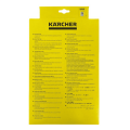 Karcher 2.863-006.0 Yün Filtre Torbası – 4'lü ( WD4-WD5-WD6)